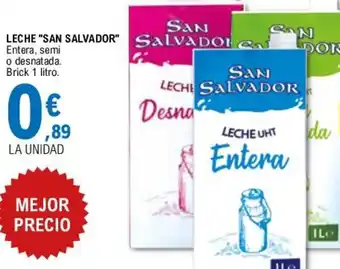E.Leclerc LECHE "SAN SALVADOR" oferta
