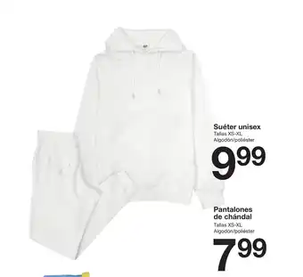 Zeeman Suéter unisex y Pantalones de chándal oferta