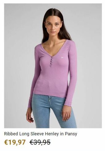 Lee Camiseta mujer oferta