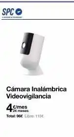 Orange Spc 24 meses total: 96€ libre: 115€ cámara inalámbrica videovigilancia oferta
