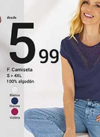 Venca Camiseta mujer oferta