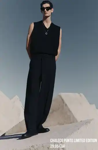 ZARA Chaleco hombre oferta