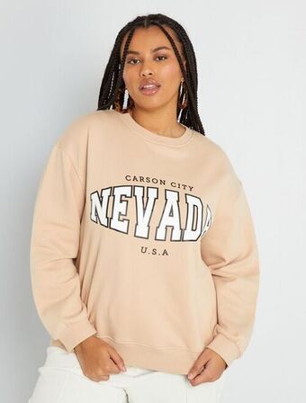 Kiabi Sudadera de felpa 'nevada' oferta