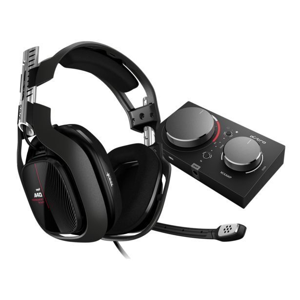 MediaMarkt Auriculares gaming - astro a40 tr + mixamp pro tr, de diadema, con cable, multiplataforma, micrófono, negro oferta
