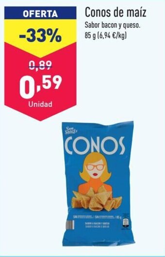ALDI Conos de maíz oferta
