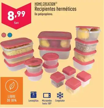 ALDI Recipientes herméticos De polipropileno. oferta
