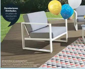 JYSK Set De Muebles De Jardín Kentucky oferta