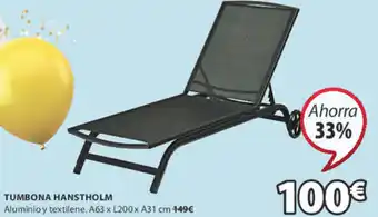 JYSK Tumbona Hanstholm oferta