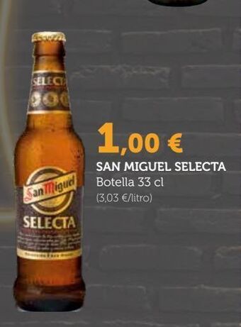 Supermercados Plaza Cerveza san miguel oferta