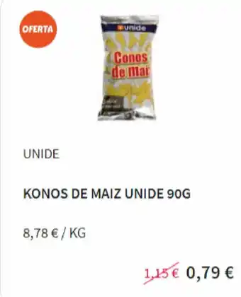 UDACO Snacks unide oferta
