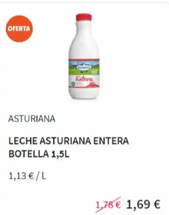 UDACO Leche entera central lechera asturiana oferta