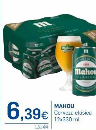 Supermercados Plaza Cerveza mahou oferta