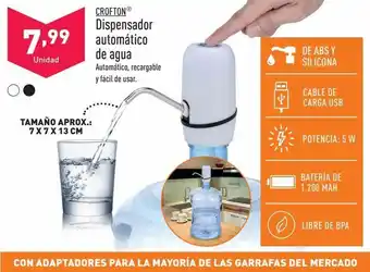 ALDI Dispensador de agua oferta