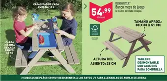 ALDI Banco de jardín oferta