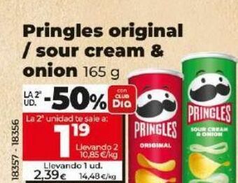 Dia Patatas fritas pringles oferta