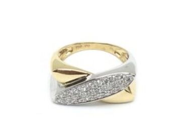 Cash Converters Anillo oro 18k con diamante oferta