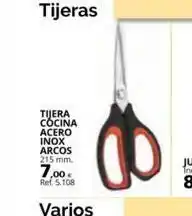 Coferdroza Tijera cocina acero inox arcos 215 mm. 7,00€ ref. 5.108 varios 00 oferta