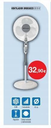 Milar Ventiladores orbegozo oferta