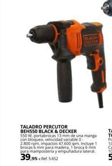 Coferdroza Taladro percutor black & decker oferta