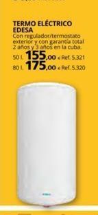 Coferdroza Termo eléctrico oferta