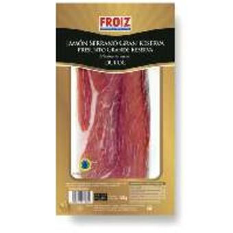 FROIZ Jamón serrano froiz gran reserva raza duroc 15 meses curación lonchas 120 g oferta