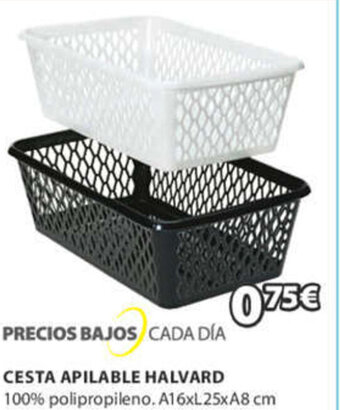 JYSK Cesta Apilable Halvard oferta
