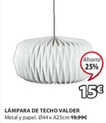JYSK Lámpara De Techo Valder oferta
