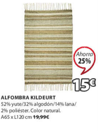 JYSK Alfombra Kildeurt oferta