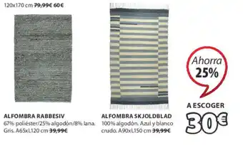 JYSK Alfombra Rabbesiv y Skjoldblad oferta