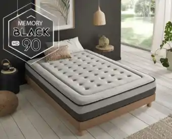 La Tienda Home Colchón viscoelástico memory black hd 90 oferta
