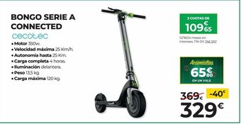 Feu Vert Patinete eléctrico cecotec oferta