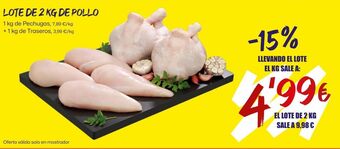 AhorraMas Pollo oferta