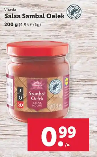 Lidl Salsa Sambal Oelek oferta