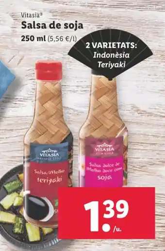 Lidl Salsa de soja oferta