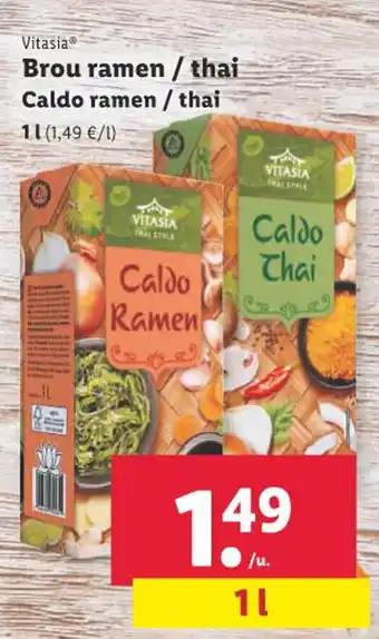 Lidl Brou ramen / thai oferta