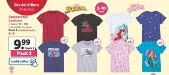Lidl Samarretes Camisetas oferta