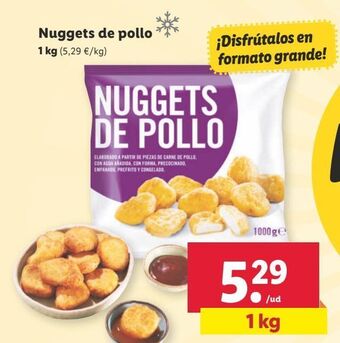 Lidl Nuggets de pollo oferta