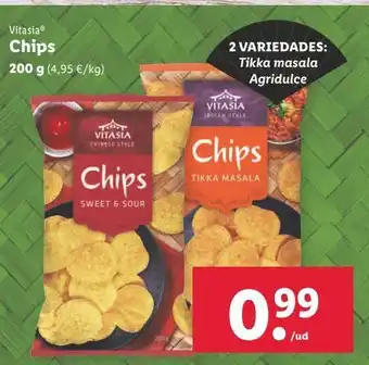 Lidl Chips vitasia oferta