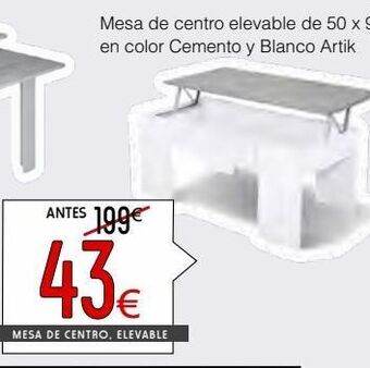 Atrapamuebles Mesa de centro elevable oferta
