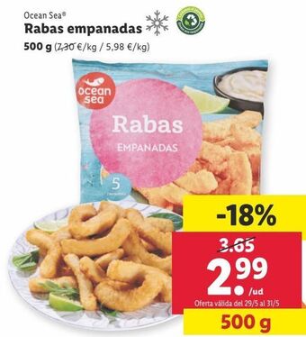 Lidl Rabas ocean sea oferta
