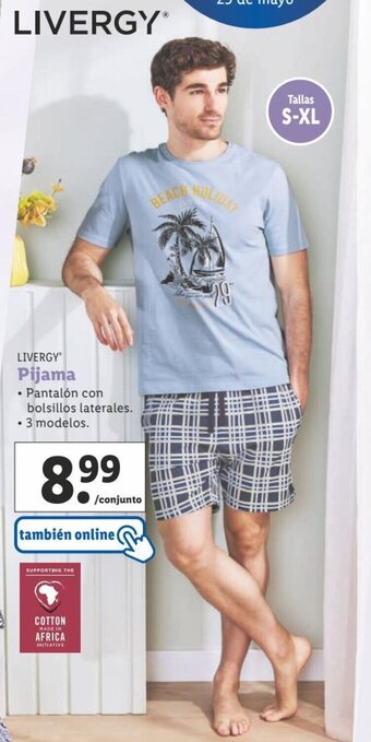 Lidl Pijama oferta