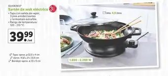 Lidl Sartén de wok eléctrico oferta