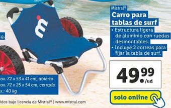 Lidl Carrito oferta