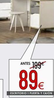Atrapamuebles Escritorio 1 puerta y cajón oferta