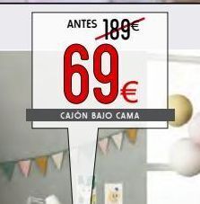 Atrapamuebles Cajón bajo cama oferta