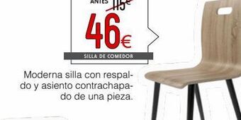 Atrapamuebles Sillas oferta