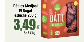 FROIZ Dátiles Medjool El Nogal estuche 200 g oferta