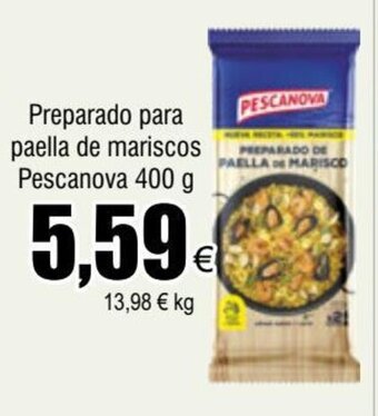 FROIZ Preparado para paella de mariscos Pescanova 400 g oferta