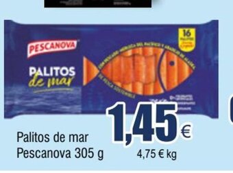 FROIZ Palitos de mar Pescanova 305 g oferta