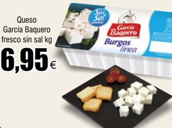 FROIZ Queso García Baquero fresco sin sal kg oferta